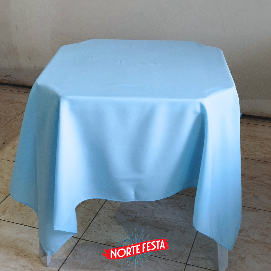 Toalha azul bebê
